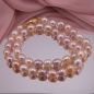 Preview: Damenkette Multicolor Perlen Tropfenform